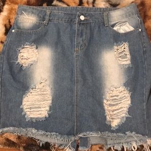 Women’s Blue Jean skirt